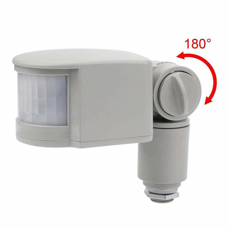 Czujnik ruchu na zewnątrz kryty światło podczerwone włącznik z LED wrażliwe na światło AC 6-8V 12V 90-250V z opóźnieniem czasowym oświetlenie domu