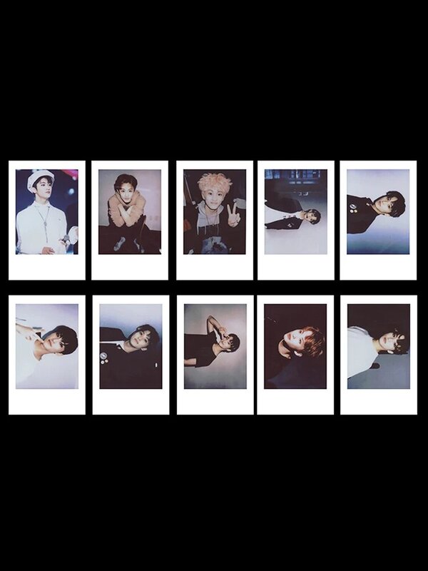 10 sztuk KPOP NCT 127 papieru zdjęć LOMO karty MARK Taeyong JaeHyun HAECHAN fotokartka pocztówka papiernicze dekoracje Supplie prezent dla fanów