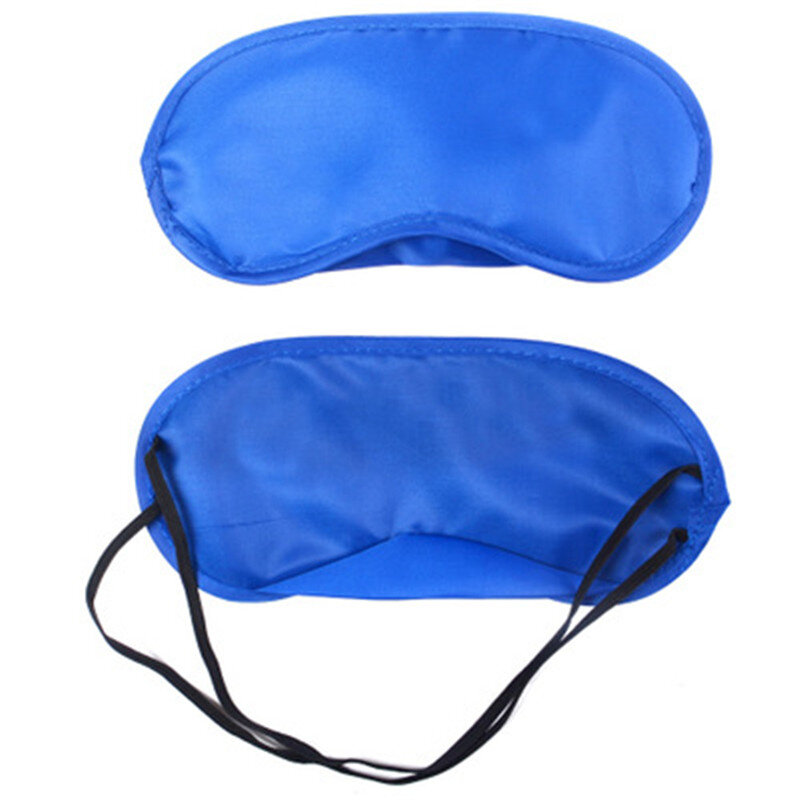 9 สีSleep Sleeping Aid Eye Mask Travel Sleep Rest Eye Comfort Blindfold Shield Patch Eyeshade