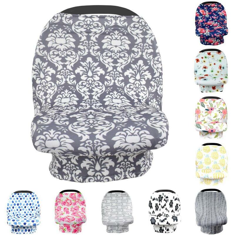Kuulee allaitement bébé siège auto auvent panier poussette couverture écharpe pour filles bébé couverture allaitement serviette pare-brise