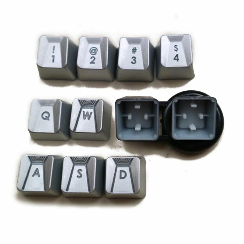 11 keys Backlit Keycap for logitech Romer-G Switch G910 G810 G413 Gpro G512  Drop shipping