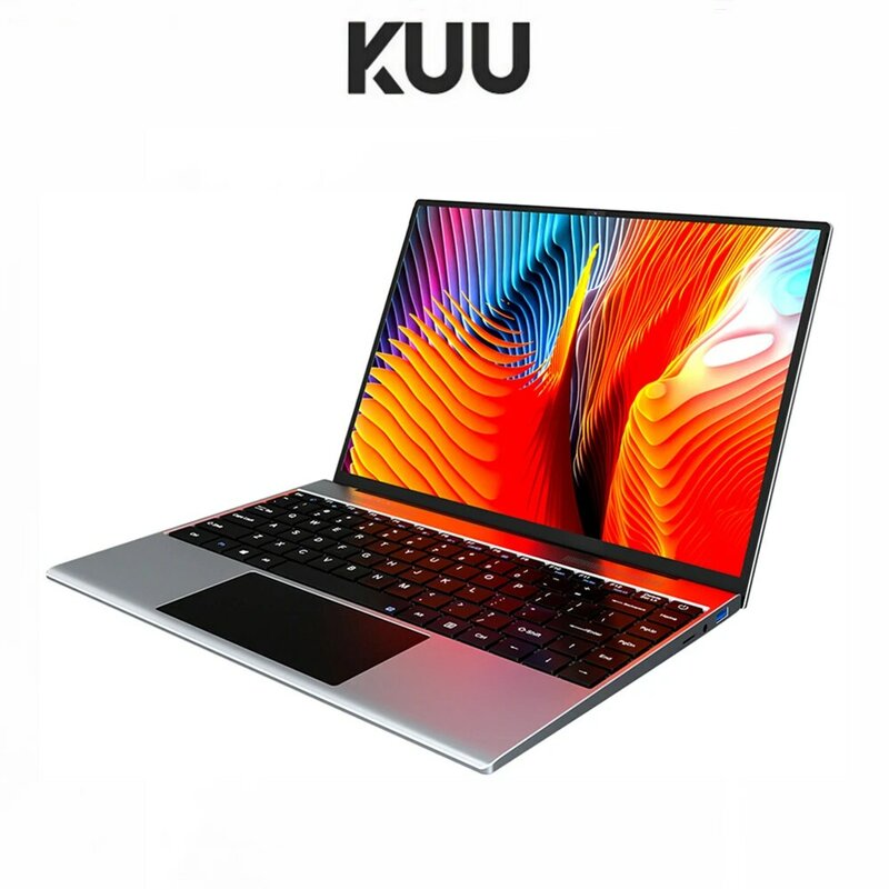KUU All Metal 13.5 pollici 3K IPS schermo Intel Pentium Quad Core Laptop Fingerprint Lock retroilluminato Win10 Student Office Notebook