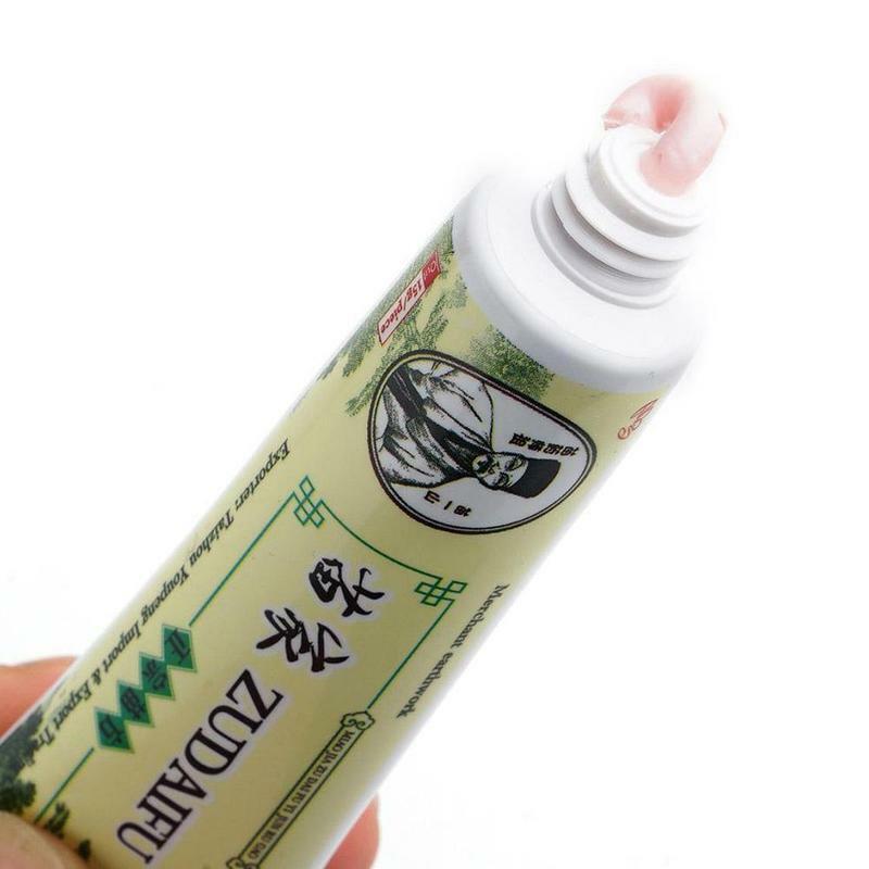 Zudaifu-Crema para Psoriasis de la piel, pomada para el cuidado de la piel, con caja, 5 piezas