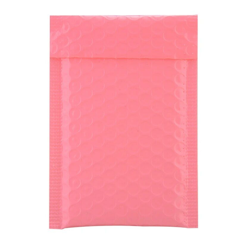 10pcs Rosa Plástico Bolha Mailer Envio Envelope Almofadado Envelopes de correio Saco de Embalagem Para Embalagem de Presente