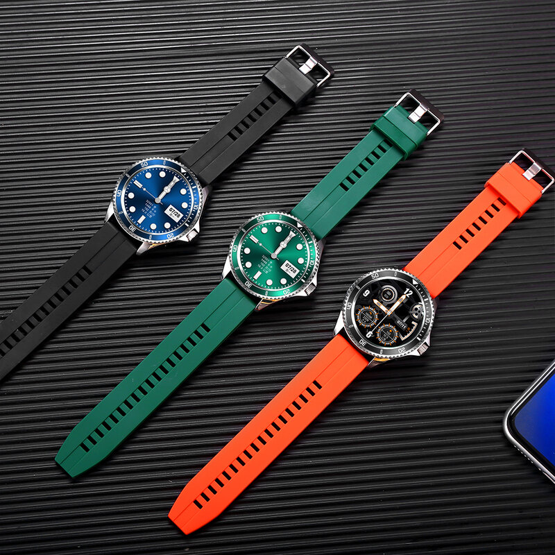 Mp3 relógio inteligente masculino 1024m 350mah música local bleutooth chamada relógios de luxo ios freqüência cardíaca esporte fitness smartwatch como samsung