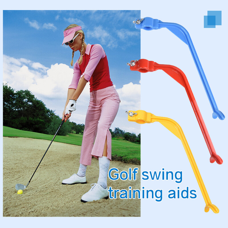 1Pcs Golf Swing Trainer Beginner Gebaar Alignment Golf Pols Controle Swing Training Aid Houding Begeleiden Tool Sport Levert
