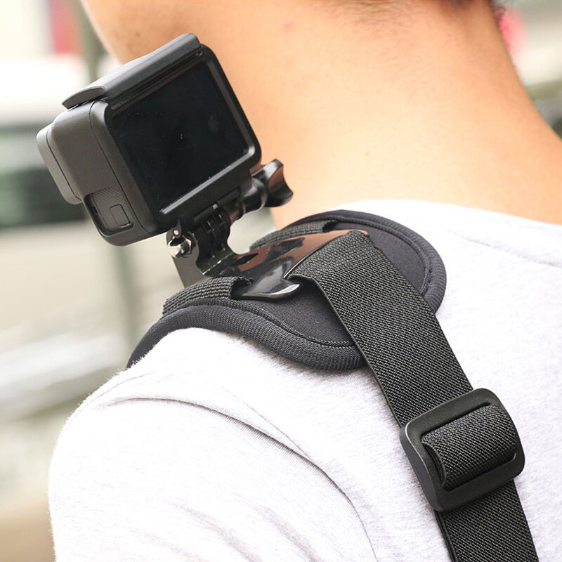 Schulter Brustgurt Harness Gürtel Halterung für GoPro Hero 10 9 8 7 6 5 4 Xiaomi Yi Sjcam Eken dji Action Kamera Gehen Pro Zubehör