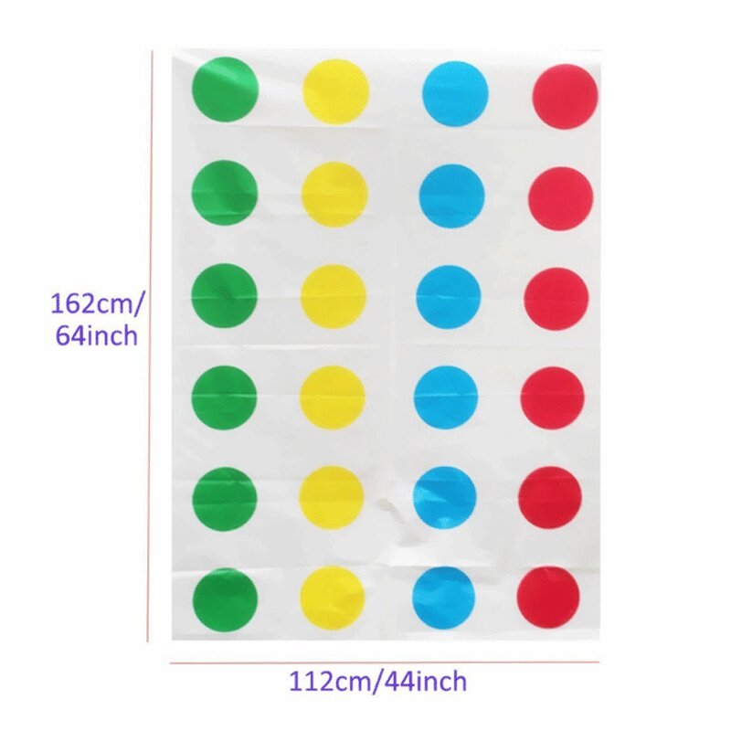 2021 Outdoor Sport Toy Gift Funny Kids Adult Body Twister Moves Mat Board Game Group Funny Kids Body Twister Moves Mat
