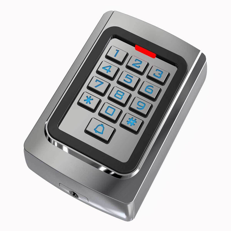 Rfred125khz EM tarjetas, controlador de acceso independiente, teclado para sistema de entrada de puerta, resistente al agua