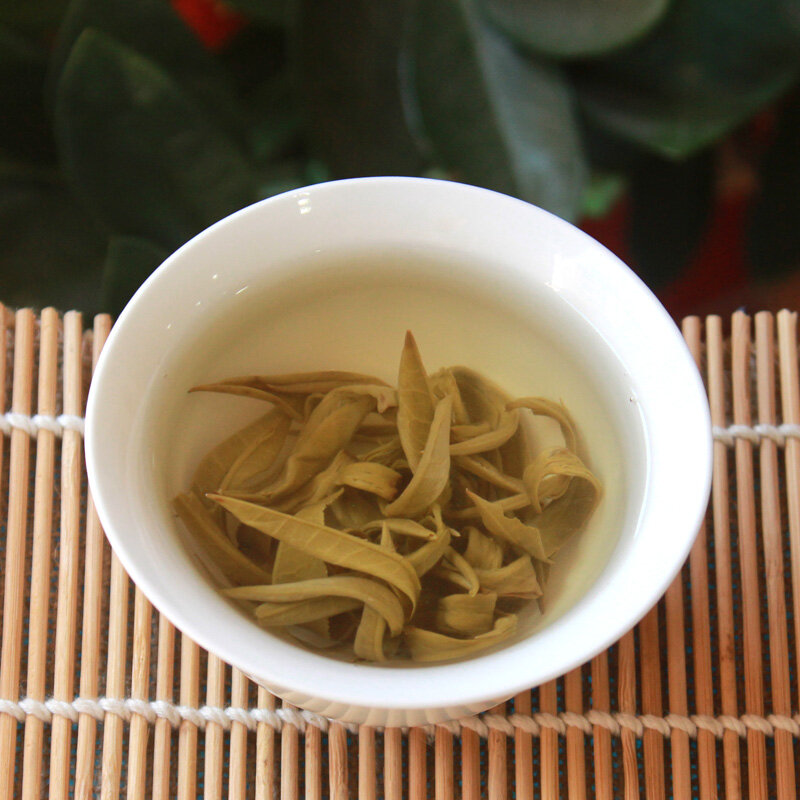 Anneau de thé au jasmin pour fille, thé vert au goût Luzhou, 100g