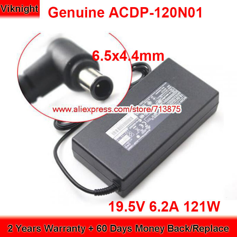 Adaptador de corriente alterna para fuente de alimentación Sony ACDP-120N01 VPCW219AJ, adaptador original de CA de 19,5 V, 6.2A, PCG-8158P, KDL-42W674A, VPCW219AJ