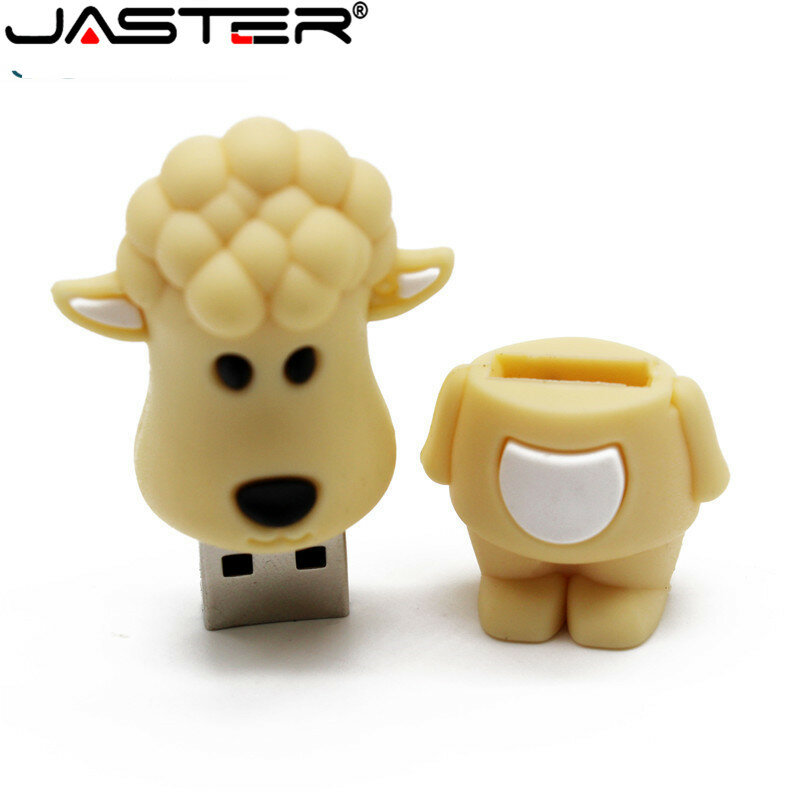 JASTER USB 2.0แฟลชไดรฟ์64GB การ์ตูนไดรฟ์ปากกา32GB Zodiac Pendrive 16GB 8GB 4GB ของขวัญภายนอก Memory Stick