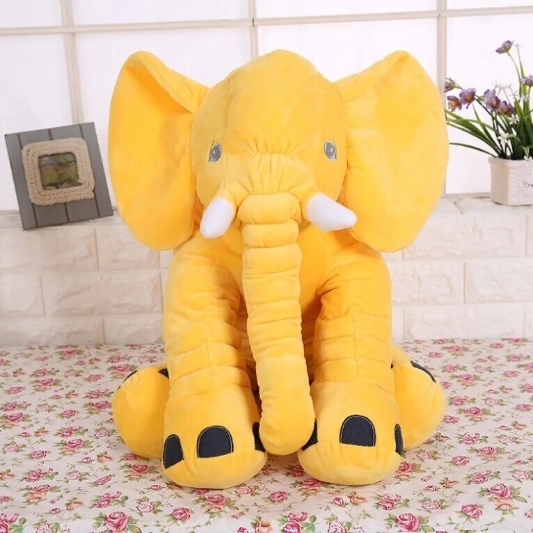 40/60 см слон плюшевая подушка, подушка для младенцев для мягкого хлопка для сна Мягкие животные игрушки ребенка Playmate подарки для детей LKcomo