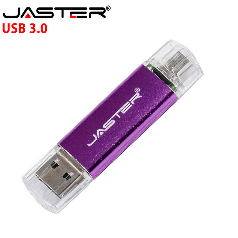 JASTER usb flash drive cle usb stick 32gb OTG pen drive Smartphone disco di memoria 128gb 64gb 16gb 8gb Pendrive flash drive