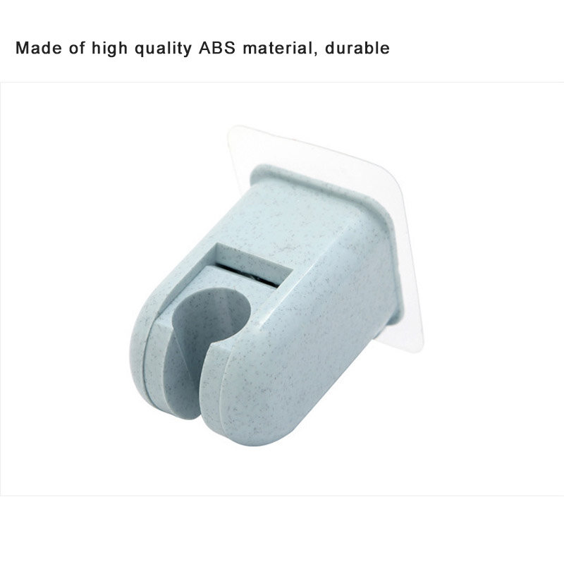 ปรับหัวฝักบัวห้องน้ำSelf-กาวShower Bracket Rack ABS Shower Holder Bracketเจาะอุปกรณ์ห้องน้ำ