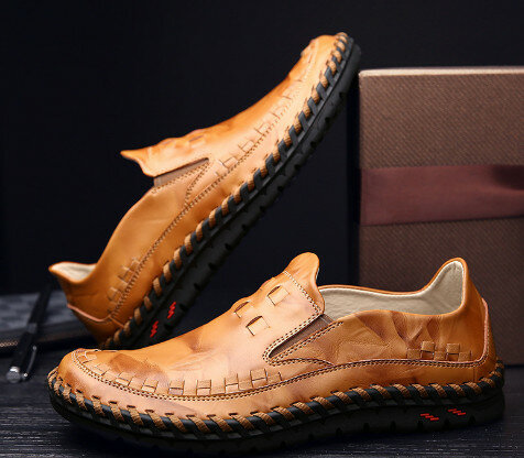 Verão 2 novos sapatos masculinos versão coreana da tendência sapatos casuais masculinos sapatos respiráveis z9q925
