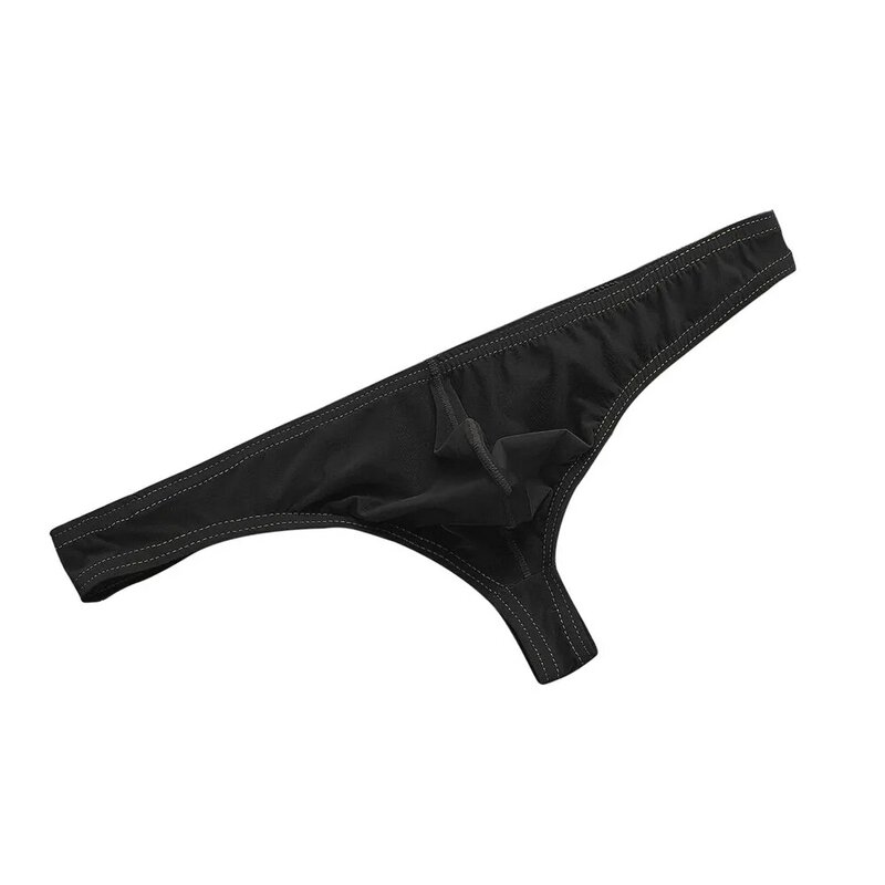 Men's Panties Underwear Panties Sexy Thong Shorts Raised Underwear Ice Silk T Underwears Free Shipping  нижнее белье