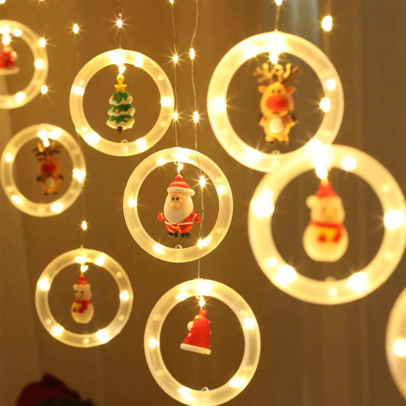 Garland LED Lampu Natal Lampu Peri Dekorasi Natal Tali Lampu Dekorasi Kamar Garland Tahun Baru 2022 Dekorasi Navidad