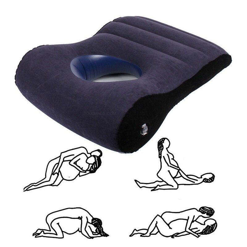 Gonfiabile corpo incinta cuscino divano aiuto cuneo giocattoli del sesso amore posizione supporto cuscino d'aria erotico adulti coppie gioco piccolo divano