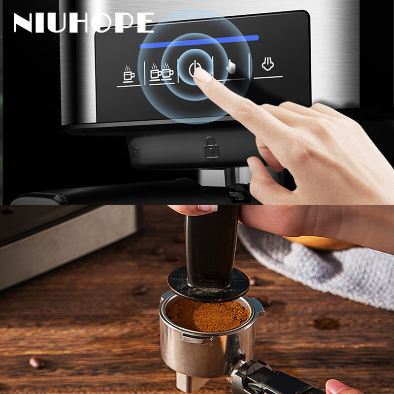 Кофе-машина NIUHOPE для эспрессо, капучино, латте и мокко