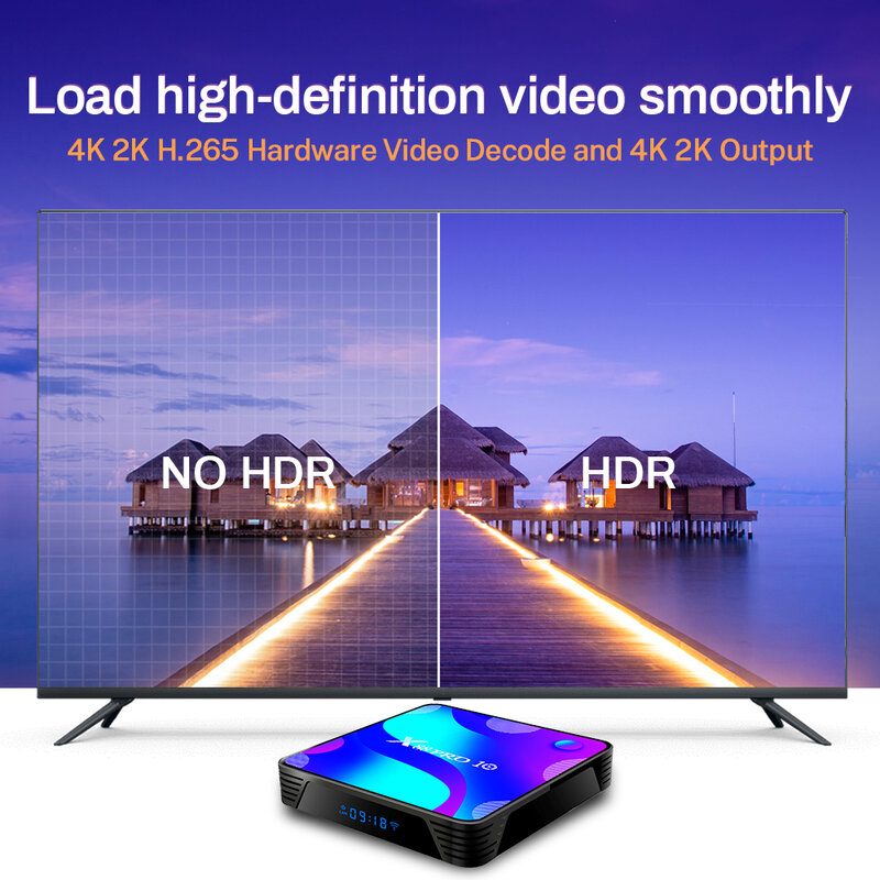 Transpeed Android 11 TV BOX 2.4G e 5.8G Wifi 16G 32G 64G 128G 4k ricevitore TV 3D lettore multimediale HDR scatola molto veloce di alta qualità