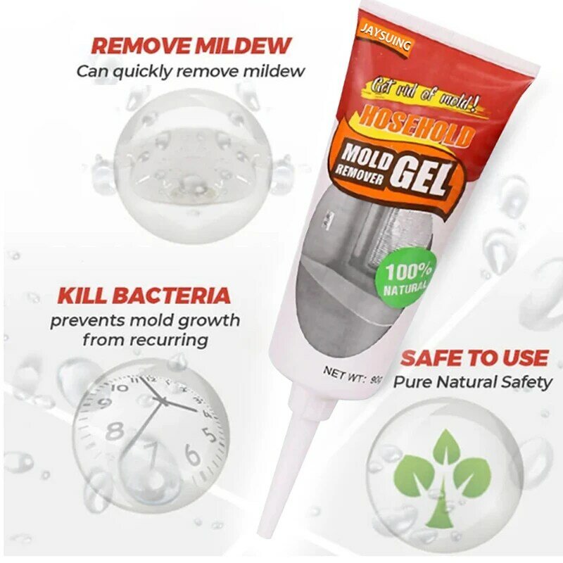 Household Mold Remover Gel Not Toxic Safe to Use Cleaning Tool Wide Application TN99