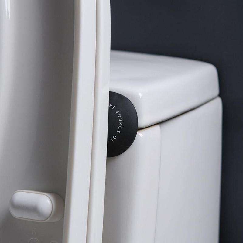 Porta de silicone redonda alça pára-choques auto-adesivo punch-livre protetor de parede almofadas casa anti-colisão rolhas de porta