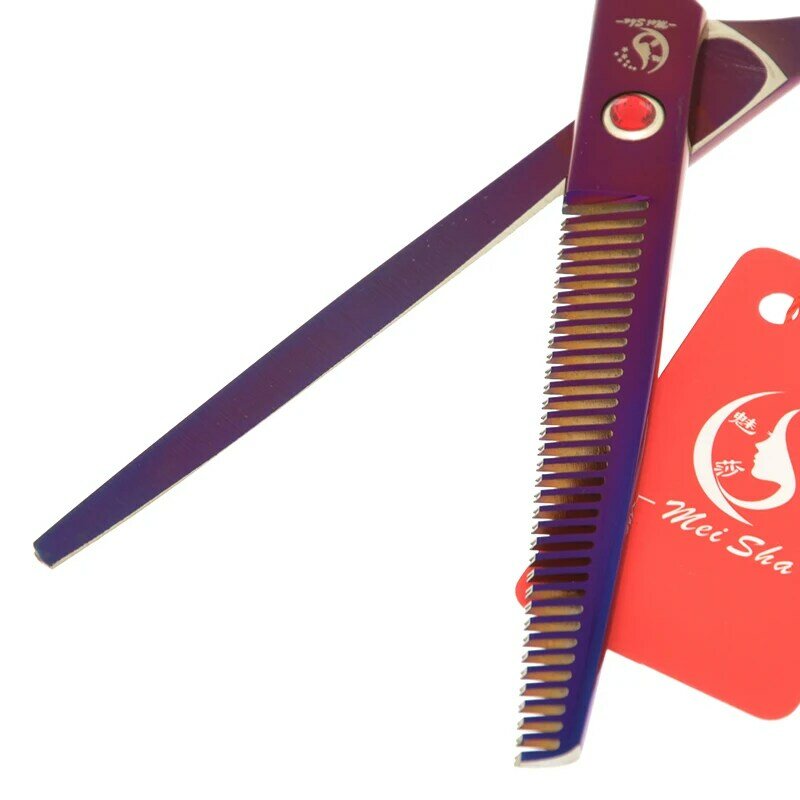 Meisha 7 pulgadas de corte de pelo de 6,5 pulgadas adelgazamiento tijeras conjunto profesional herramientas de estilo de peluquería salón de pelo tijeras A0134A