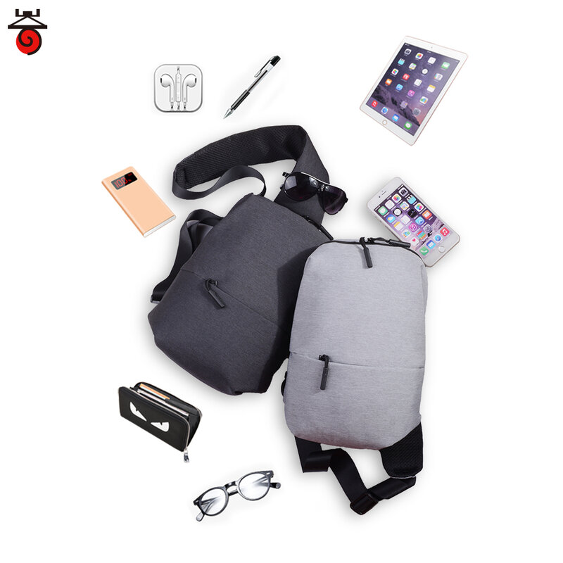 2021 남자에 대 한 새로운 다기능 Crossbody 가방 안티-도난 어깨 메신저 가방 남성 방수 짧은 여행 가슴 가방 팩 2020