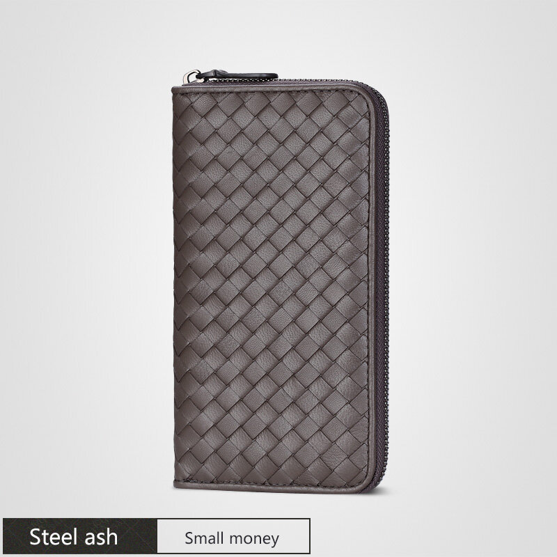 100% schaffell brieftasche gewebt, lange luxus designer, top lammfell, luxus brieftasche. Freies geschenk box