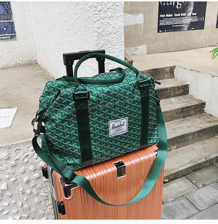 الصيف كل مباراة حقيبة المرأة العصرية أكسفورد القماش مقاوم للماء حقائب كتف سعة كبيرة خفيفة حقائب السفر