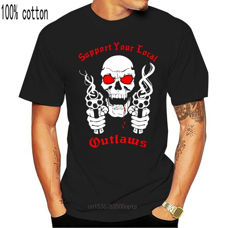 Neue 2021 Outlaws Mc Sylo Unterstützung Ihre Lokalen 2021 T Shirt Alle Größe # Az + $