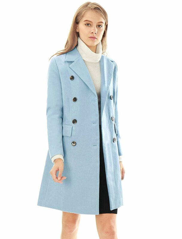 ZOGAA nuevo 4 colores gran oferta mujer Lana abrigo mujer invierno Chaqueta Slim de lana cachemir largo abrigos chaqueta chaquetas elegante mezcla