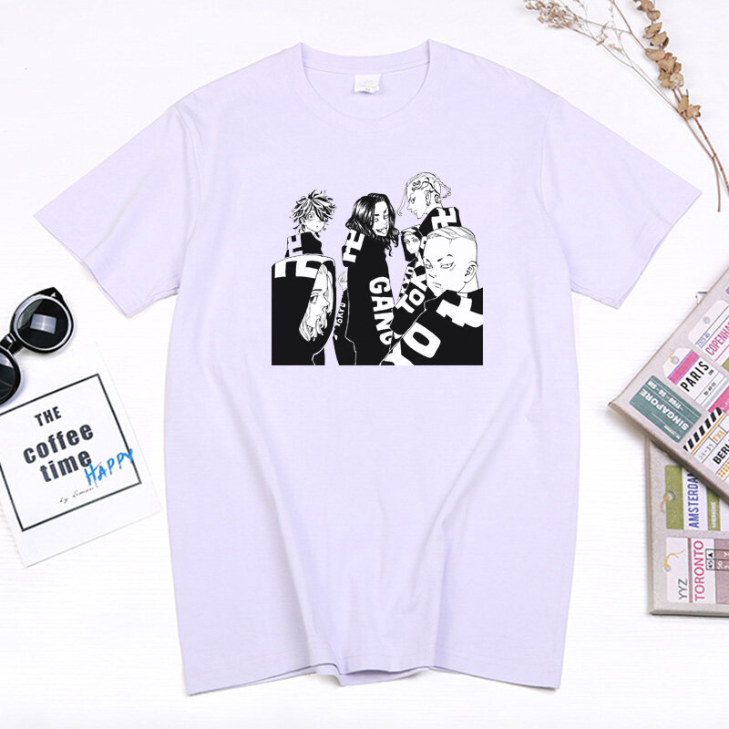 Camisetas De Los Vengadores de Tokio Harajuku para hombre, ropa de calle de Hip-Hop, Camisetas de Manga suelta, camiseta estética de diseño único, novedad de 2021