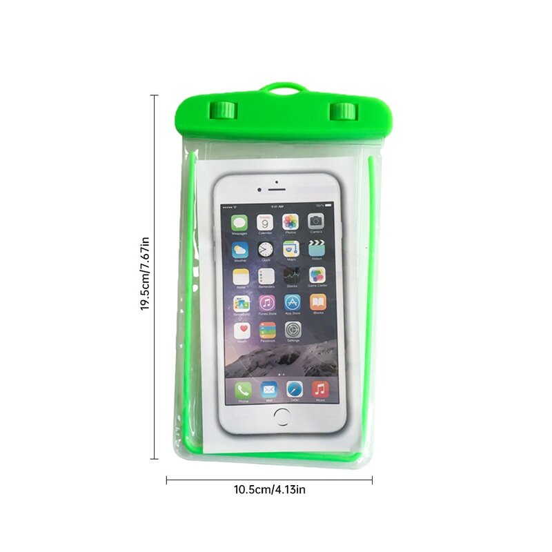 Impermeável bolsa de telefone natação à prova de água bolsa subaquática saco seco caso capa para telefone esportes piscina iphone 12 pro max