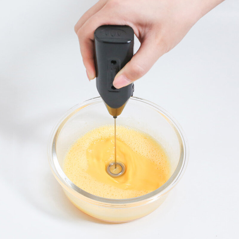 ห้องครัวเครื่องดื่มนมกาแฟปัดMixerไข่ไฟฟ้าFrother Foamer Mini Handle Stirrerปฏิบัติเครื่องมือทำอาหารGadget