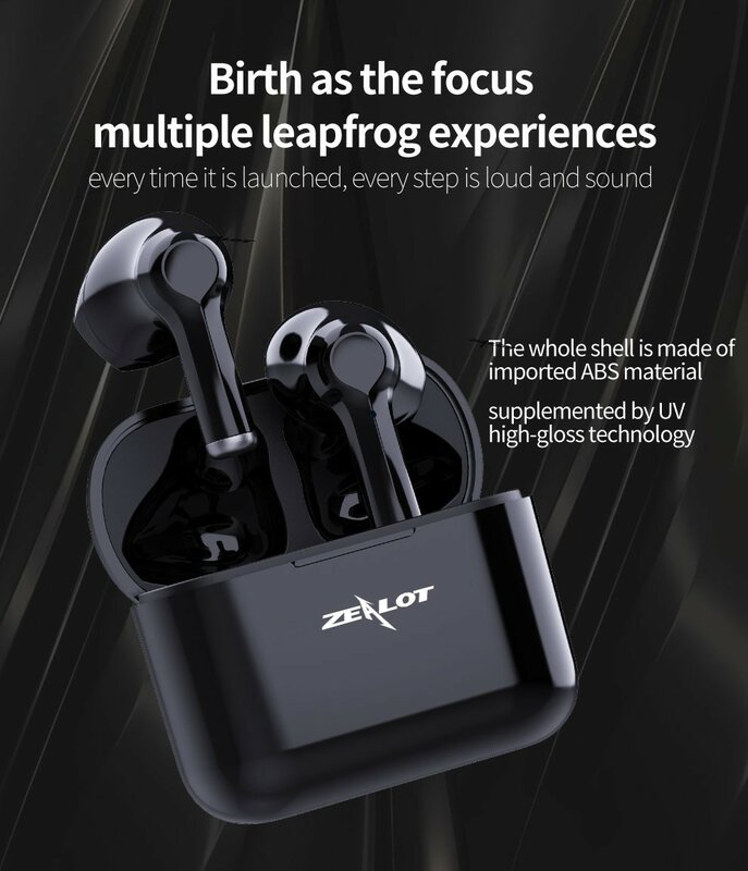 T3 TWS Wireless Earphones  Sport Bluetooth Headphones Earbuds Outdoor Headsets Touch Control HIFIi  with HD Call Microphone
