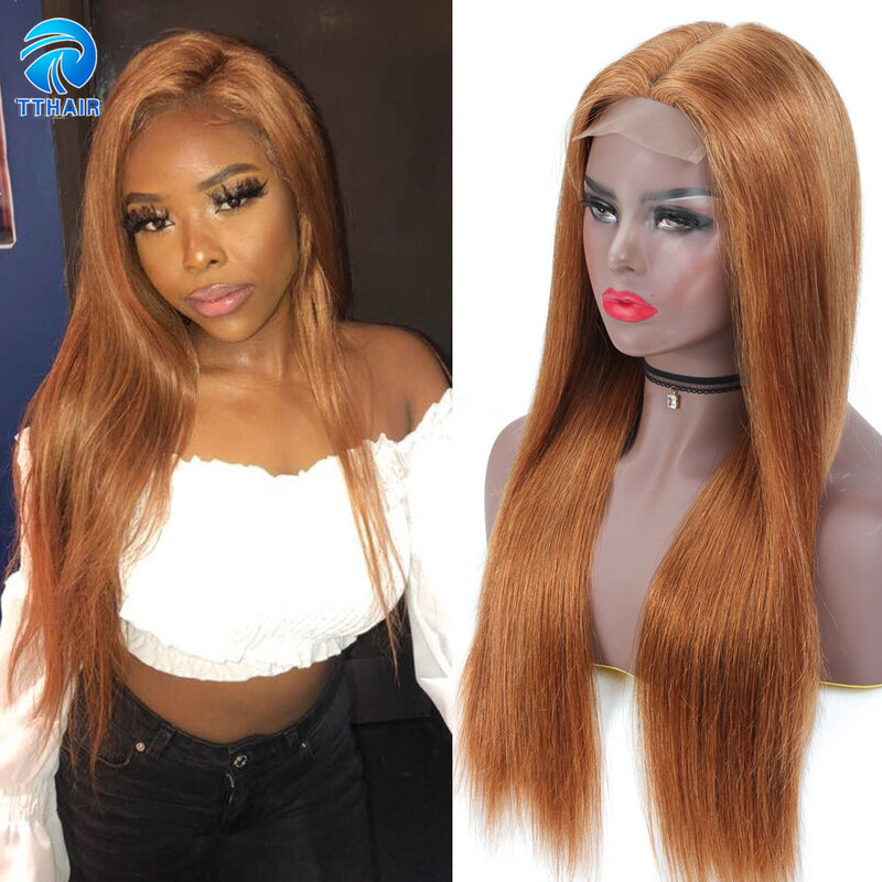 Honey Blonde Lace Front Wigs Ombre Wig Burgundy Wig 13x4 Lace Front Human Hair Wigs 4x4 Closure Wig Peruvian 150% Remy Hair