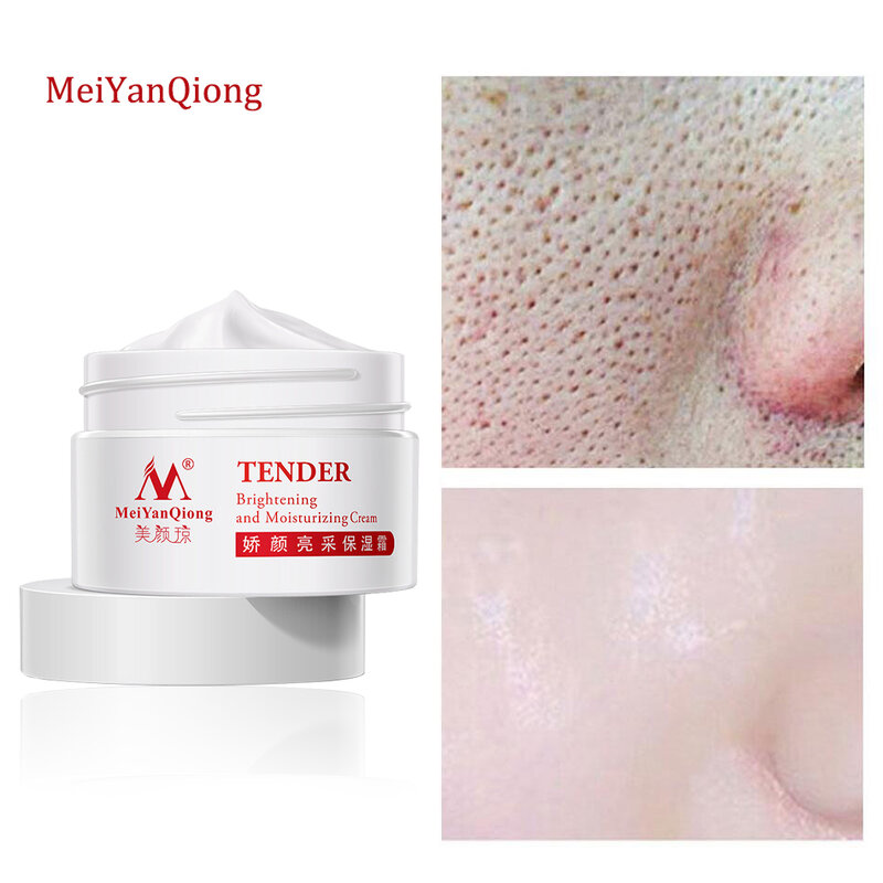 Hyaluronic Acid Shrink Pores Face Cream Lift Firm Anti-Wrinkle Whitening Moisturizing Fade Fine Lines Beauty Skin Care Products