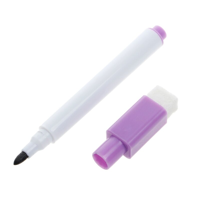 5Pcs Whiteboard Pen Erasable Dry White Board Markers Black Ink Fine Size Nip
