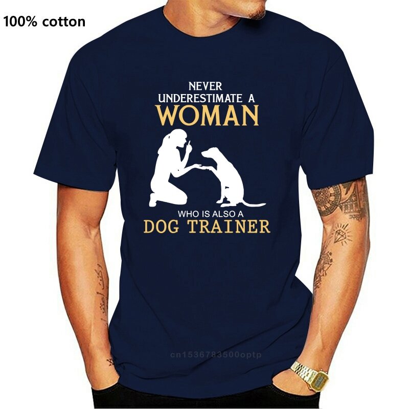 T-shirt da uomo DOG TRAINER t-shirt da donna in edizione limitata