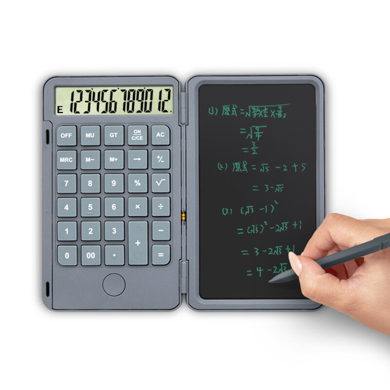 6 Cal kalkulator LCD inteligentny Tablet uczeń biały kołnierz prezent biznesowy biuro specjalne