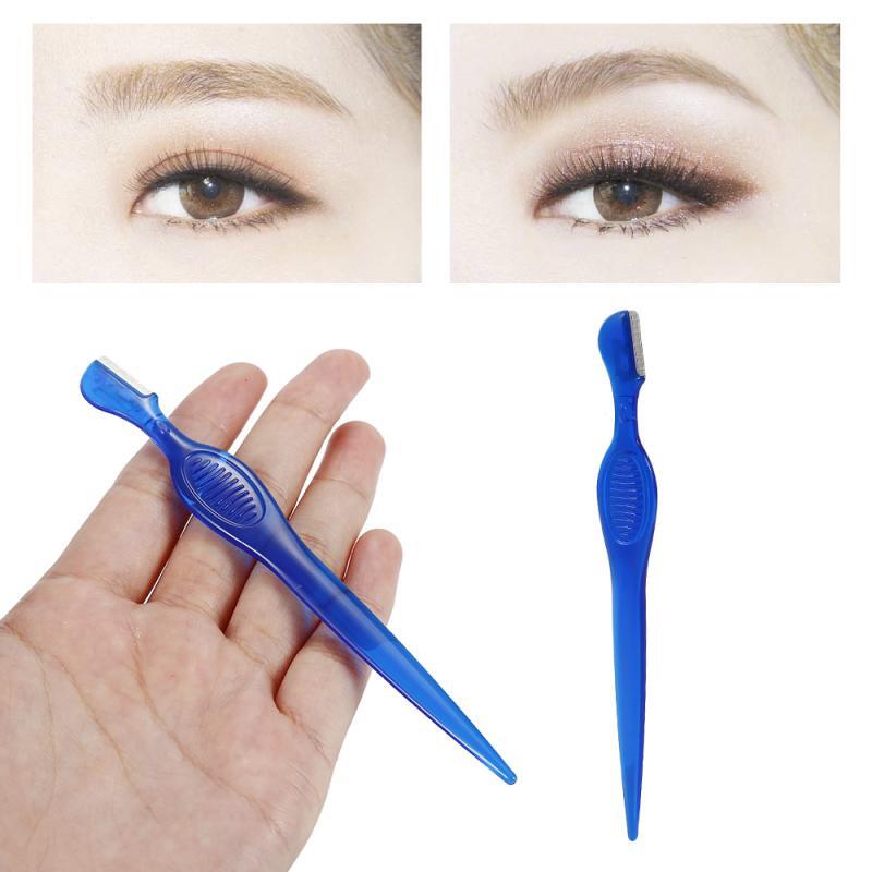 1pc Eyebrow Razor Trimmer Painless Face Hair Removal Safety Shaper Shaver Eye Brow Razor Trimmer Shaper Beauty Makeup Tools