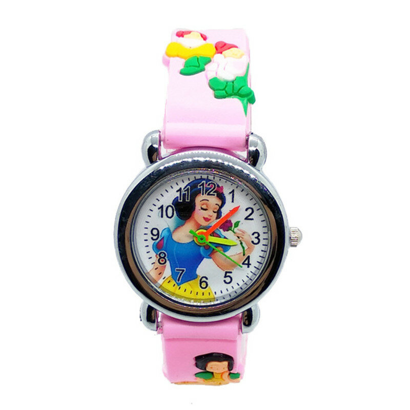 ハイエンド HBiBi ブランドの子供は緑色植物キノコの子腕時計クールなゴム子供腕時計キッド少年少女のため時計