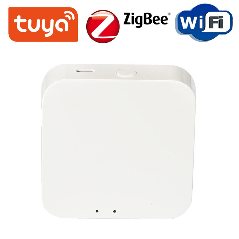 Tuya ZigBee 3.0 스마트 게이트웨이 허브 스마트 홈 브리지 스마트 라이프 앱 무선 리모컨, Alexa Google Home 2021 과 함께 작동