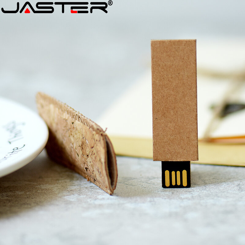 Jaster pendrive de madeira personalizado, logotipo gratuitamente, usb, flash drive, 128gb, chips de madeira, dispositivo de armazenamento portátil, 64 gb