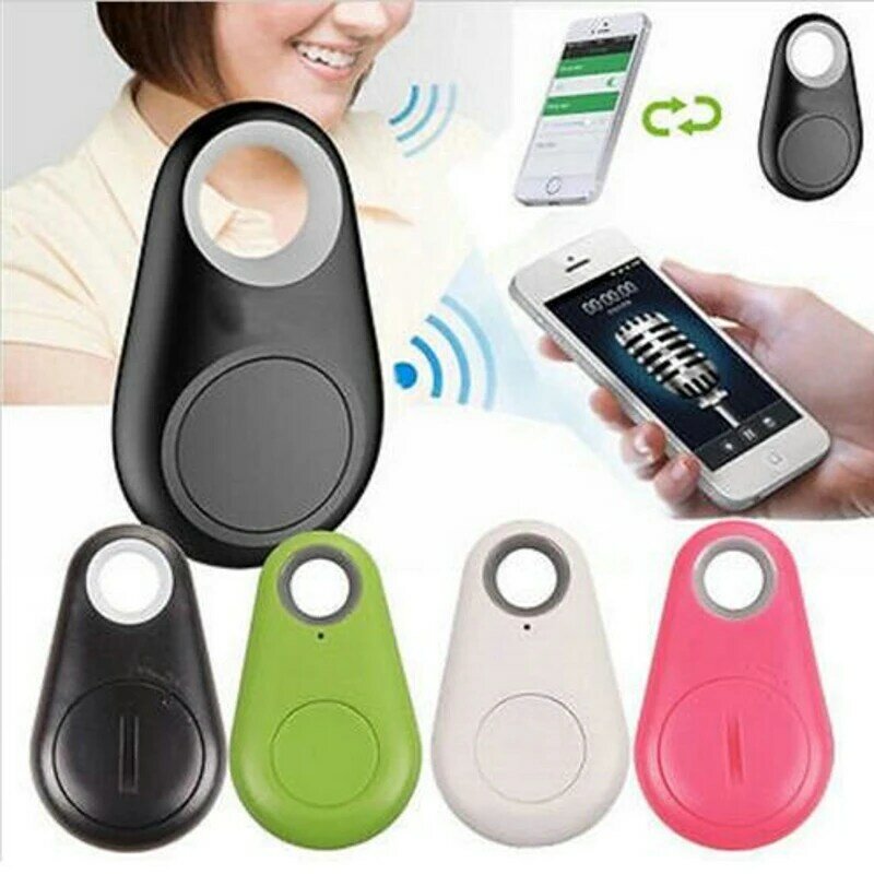 Mini Antipérdida alarma cartera KeyFinder Etiqueta inteligente Bluetooth localizador GPS rastreador llavero perro niño ITag Tracker buscador