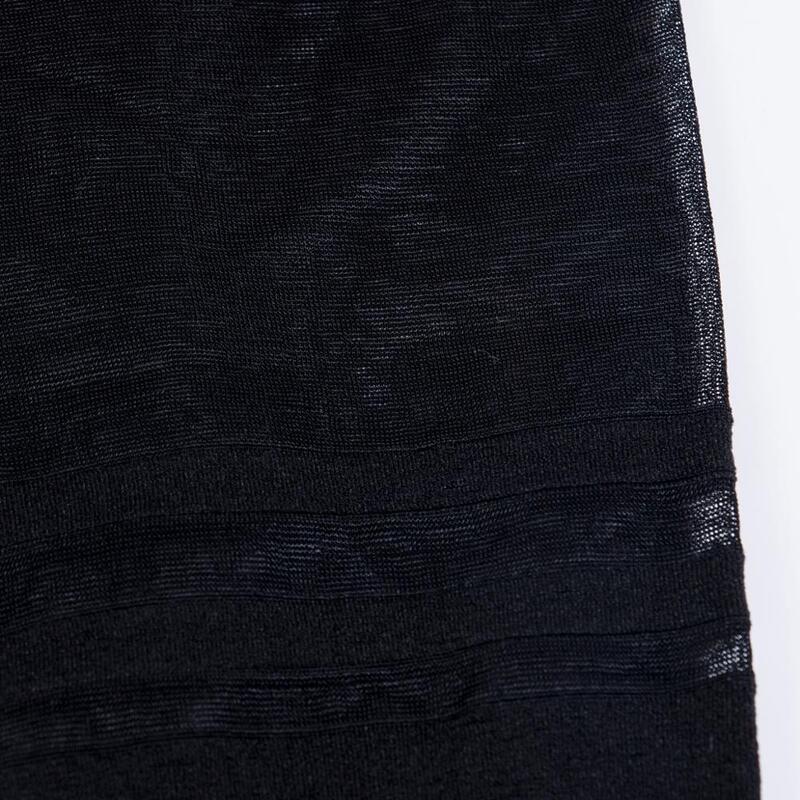 Hirigin-medias transparentes Sexy para mujer, medias góticas, medias de señora a rayas, medias negras