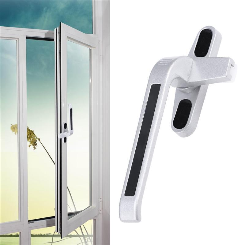 Bagian Pengganti Kunci Pintu dan Jendela Pegangan Pegangan Tangan Pengunci Kiri/Kanan Paduan Aluminium Jendela Tingkap