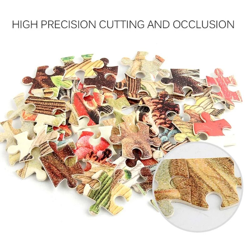 Hummingbird Jigsaw Puzzles Landscape Assembling Auspicious bird puzzle 1000 Educational Toys Games Adults Indoor Relaxing Gifts